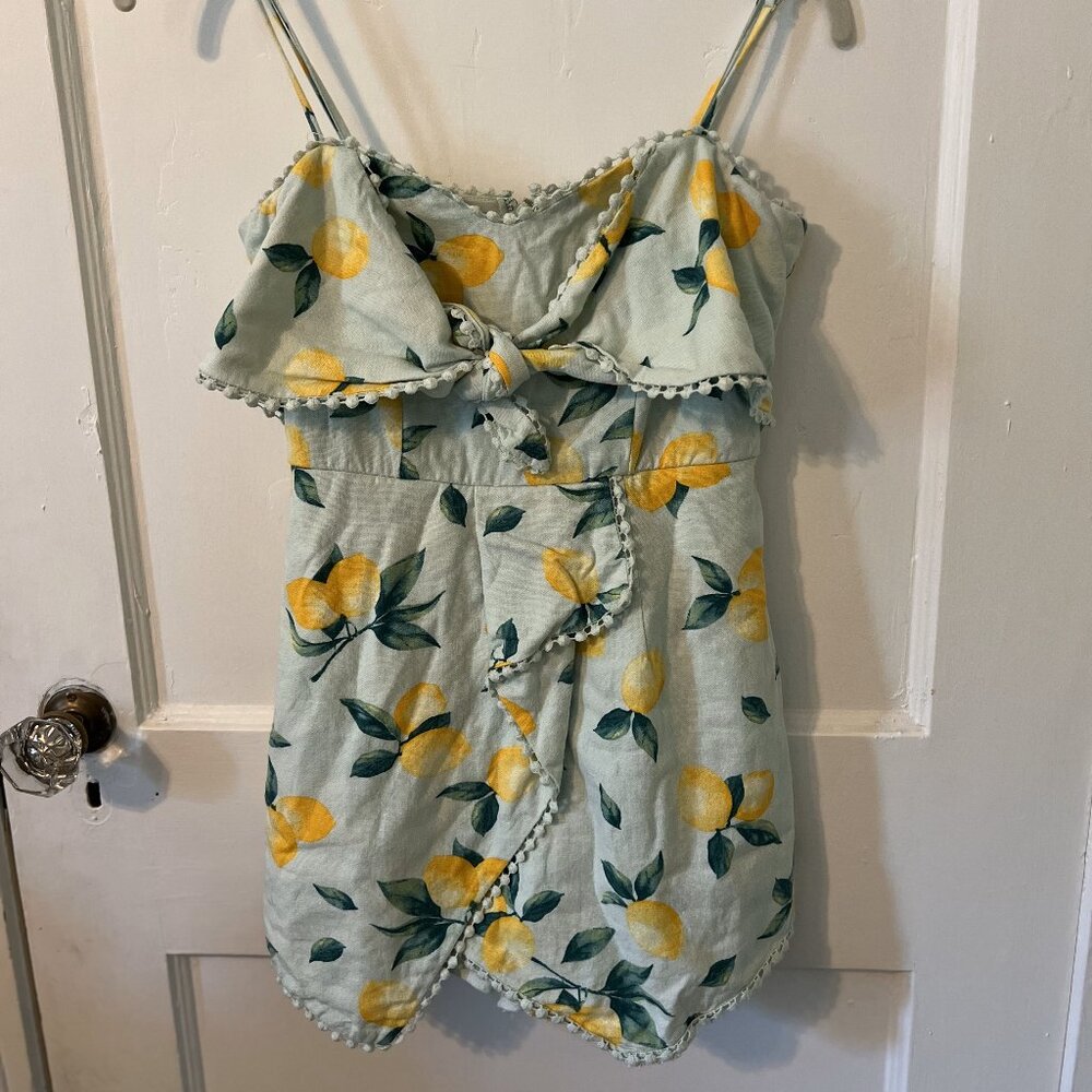 Adorable shorts romper